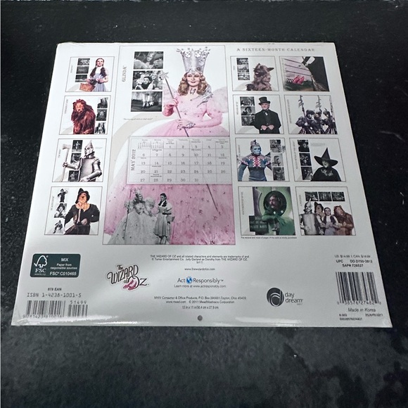 Wizard of Oz Calendars (3) - Picture 6 of 8
